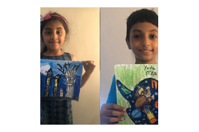Samvit (9 yrs) & Avighna (7 yrs)