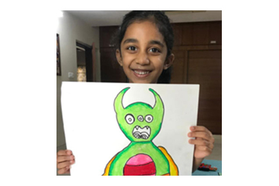 Aria Prathapneni (6 yrs)